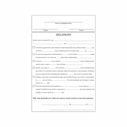 Declaração Escolar