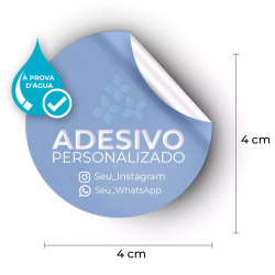 Adesivo Redondo