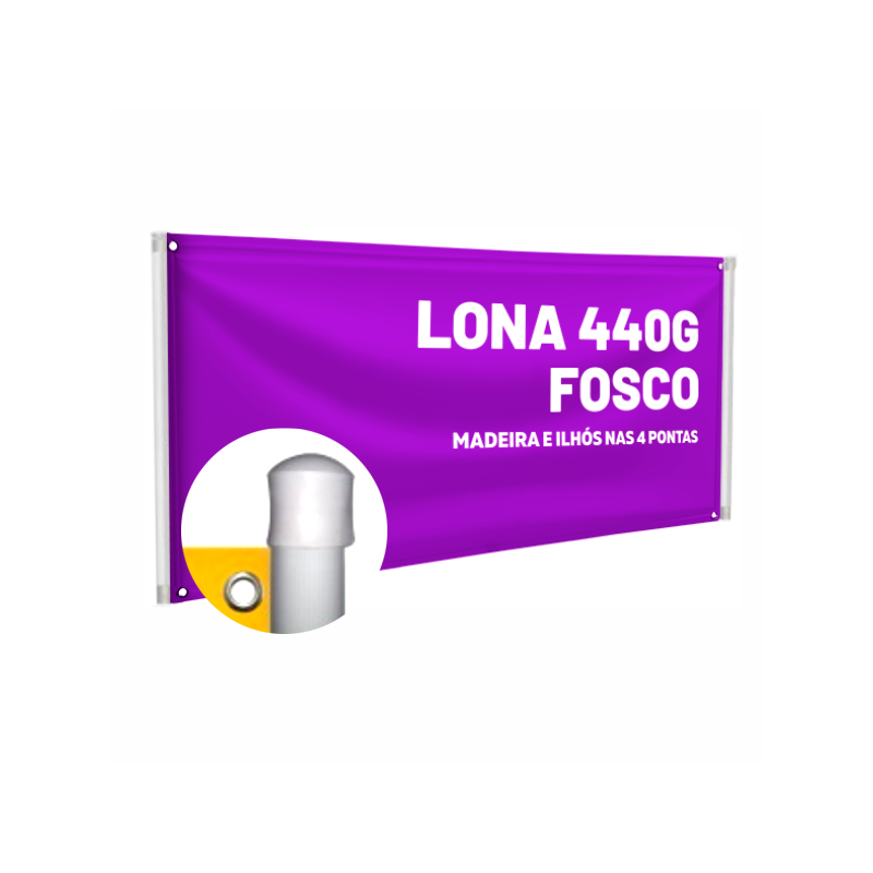 Faixa Colorida em Lona